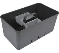 Organisateur de boîte à outils pour conteneurs de collecte des déchets Envi, dimensions 230 x 382 mm, en plastique, couleur gris lavande