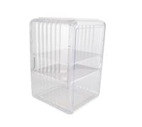 Organisateur de Bouteilles D'eau en Acrylique, Support de Rangement Multifonctionnel Robuste pour Comptoir de Cuisine de Taille Moyenne (Grand 3 Couches Blanc)