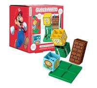 Organisateur de Bureau Super Mario - Marchandise Officielle Nintendo pour Décor Maison & Bureau, Avec Porte-Stylos & Papier, Cadeau Original pour Fans