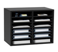 Organisateur de bureau - VEVOR - KL-FC04 - 12 compartiments - 52x30,5x41 cm - Étagère amovible