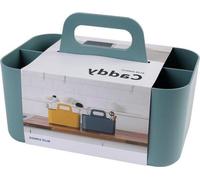 Organisateur de caddy multifonctionnel - Caddy en plastique empilable avec poignée | Boîte de nettoyage Craft Tote Caddy de bureau Organisateur d'art et rangement Caddy de maquillage (rectangle) - Pan
