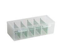 Organisateur de cartes de bureau - Boîte de rangement pour cartes de vœux, support multifonction portable, conteneur de bureau durable | Cuisine à la maison, bureau, école, salle de hambre à