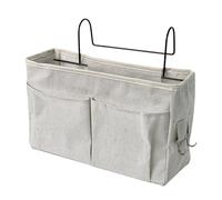 Organisateur de chevet suspendu, Poches De Lit Rangement De Chevet, Vide Poche Lit Rangement, Poche de Lits Panier a Suspendre Pochette, Ajustable Économiseur D'espace Portable