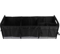 Organisateur de coffre, 95 l, grande capacité, tissu Oxford 600D, plusieurs compartiments, pliable, imperméable, boîte de rangement de fret étendue avec Gr