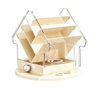 Organisateur de cosmétiques rotatif, grand support de maquillage | Boîte de rangement pratique en plastique, boîte de rangement moderne avec design, étagère cosmétique pour salle de bain et