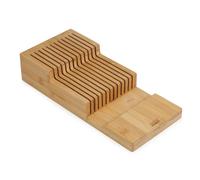 Organisateur de couteaux DRAWERSTORE 851695 40 x 18 cm, marron, bambou, Joseph Joseph