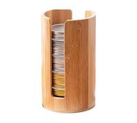 Organisateur de couvercle en conserve - Bois 10.5x18cm | Jar Container C-up L-ID Rack de rangement, porte-gobelet de bureau pour salle à thé, porte-gobelet de ménage, présentoir de couverture en bois