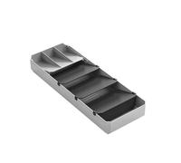 Metaltex Porte-couverts Unifit - Gris