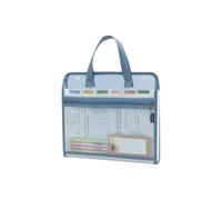 Organisateur de documents extensible à 13 poches, dossier de tri, résistant à l ' eau, dossier de documents en PVC transparent, fichier extensible