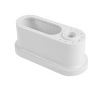 Organisateur de Forets pour Perceuse à Ongles, Plastique Boîte 8 Trous | Support Stable de Bureau, Emplacement Machine 80x32mm, Passage Fiche 17mm, Rangement Compact pour Embouts