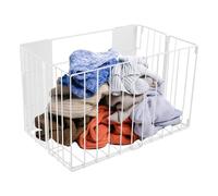 Organisateur de Linge Magnétique Organisateur Pliable Organisateur | Machine à laver Bac à peluches pour réfrigérateur salle de bain cuisine casier appartement travail maison camping-car métal