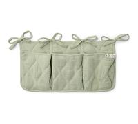 Organisateur De Lit Pure Soft Beige Vert Sauge TU