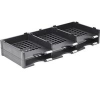 Organisateur de littérature modulaire 30-Compartiment - Noir