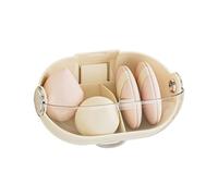 Organisateur de Maquillage Mural Boîte Anti-Poussière | Avec Compartiments et Couvercle Transparent Pour Coiffeuse Maison Cuisine Salle de Bain Pinceaux Cosmétiques Produits de