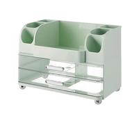 Organisateur de maquillage - Rangement cosmétique de 13 pouces pour armoire à pharmacie, commode décorative avec compartiments multifonctionnels, organisateur de placard pour bijoux, articles de toile