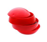 Organisateur de maquillage - SPIRELLA - BOWL - Rouge - ABS - 14x16 cm