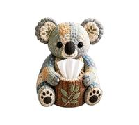 Organisateur de mouchoirs en Tissu matelassé, de boîte en Forme d ' Animal pour la décoration du Bureau à Domicile et Le Stockage Quotidien des mouchoirs, utilise Une Couverture en Patchwork, en