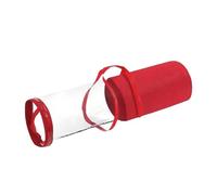 Organisateur de papier cadeau de Noël, grand sac de décoration de Noël organisateur porte-rouleau avec fermeture éclair, conteneur décoration de fête pour rubans, rubans accessoires maison
