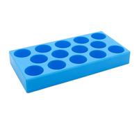 Organisateur de porte-outils d ' usinage avec accès, 32MM 14 HOLES | Trous de stockage disposés en rangées, positions individuelles pour les outils d ' usinage, moins de mélange pendant