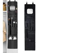 Organisateur de porte verrouillable - Compartiment de rangement suspendu, système de poches multifonctionnel en tissu, solution durable et peu encombrante | Salle de bain, chambre à coucher, dortoir