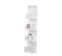 Organisateur De Rangement Au-dessus De La Porte - Système Arrière Mural | Poche Avec Crochet En Métal | Garde-Robe De Chambre Enfant Garde-Robe De Chambre Gain De Place Solution D'organisation De La