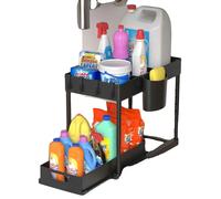 Organisateur de rangement, en acier inoxydable, design multifonctionnel, type U, 1 pièce