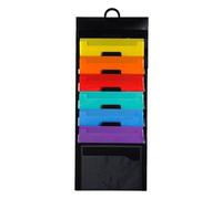Organisateur De Rangement Suspendu À 6 Niveaux, Support Mural Pliable Pour Bureau, Salle De Classe, Maison