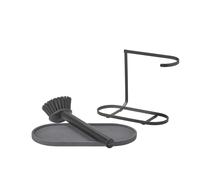 Organisateur de rinçage avec brosse à vaisselle Dhuva LxWxH 17x9x11cm