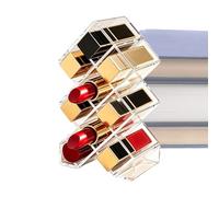 Organisateur De Rouges À Lèvres - Boîte Acrylique Forme Poisson,range-rouge à lèvres et parfum de voyage - Pour Pinceaux Maquillage Flacons Échantillons Parfum Mascara Salle De Bain Lavabo Comptoir Ma