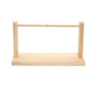 Organisateur de rubans | présentoir en bois 40 cm avec bobine rotative | distributeur de ruban et organisateur de bande | Pour fil, bande adhésive, laine, salon, chambre, salle de loisirs, studio, pât