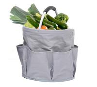 Organisateur de sac à outils de jardin, sac à outils de jardin - Tote de rangement de jardinage pliable | Ensemble d'outils, sac de contenu, grand