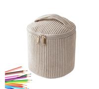 Organisateur de Sac - Velours côtelé 22x14x11,5cm | Pochette à Crayons | Trousse de Maquillage pour Le Rangement des cosmétiques, l'organisation du Bureau et l'utilisation Quotidienne