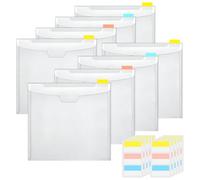 Organisateur de Scrapbook - Support de rangement Pp | 12x12 | Rangement papier : avec onglets d'index collants pour un tri et une visualisation faciles, idéal pour ranger des photos