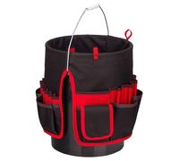 Organisateur de seau - Organisateur d'outils pour seau | Porte-outils pour seasu | Sacoche à outil multifonction avec plusieurs poches | Organiseur étanche seaus, outil de jardinage ournevis pinces, c