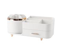 Organisateur De Stockage Cosmétique - Organisateur Cosmétique Élégant Et Élégant avec Tiroirs, Boîte D'organisateur De Maquillage | Rack De Stockage De Classification pour Les Pinceaux De Maquillage,