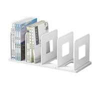 Organisateur de stockage de livres de bureau - supportde livres amovible, étagère de table d'étude, supportde littérature multi-sections, étagère de stockage de fichiers de grande capacité | Support