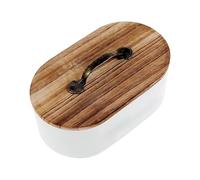 Organisateur De Tampons pour Salle De Bain | Rangement pour Produits Menstruels Toilette | Boîtier Esthétique pour Cotons Démaquillants | Range sur Plan Lavabo Meuble Salon Chambre Salle De Bains
