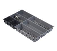 Organisateur de tiroir BLOX 85199, 7 pièces, gris, Joseph Joseph