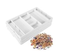 Organisateur de tiroir - Compartiment de rangement pliable à 2/3 niveaux - Plateaux de rangement extensibles pour délimitation de cuisine