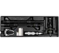 Organisateur de tiroir de 385 x 175 x 41 mm, comprenant un jeu d'outils pour véhicules, 10 pièces.