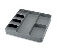 Joseph Joseph – Organisateur de couverts – DrawerStore – Plastique gris contemporain