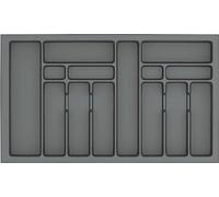 Organisateur de tiroir pour ustensiles de cuisine - boîte de rangement pour la cuisine – organiseur de tiroir 83 x 49 cm - 14 compartiments