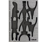 Organisateur de tiroir VAR, modèle MO-53405, pour pinces d'électronique, référence 53405, couleur noire - pour un espace de travail organisé...