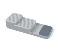 Joseph Joseph Organisateur de tiroirs Drawer Store – compact 2 niveaux, jusqu'à 9 couteaux, gris