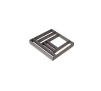 Emuca Organisateur de tiroirs Alumount 600x500 – Séparateur, Aluminium, Gris anthracite