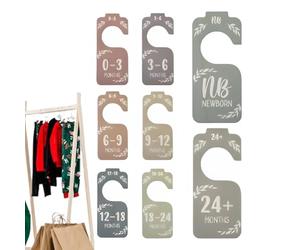 Organisateur De Vêtements Pour - Diviseurs De Vêtements Pour Pour Le Cabinet | Organisateur De Vêtements Pour En Bois 8 PCSS, Vêtements De Chambre Pour Diviseurs Pour