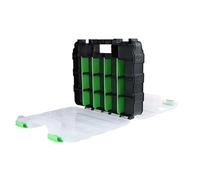 Organisateur De Vis Et Ecrous De Rangement | Conteneur Double Face à 34 Compartiments,Organisation d'Outils pour Petites Pièces - Pour Écrous Perles Bijoux Garage Bureau Atelier Maison Électriciens