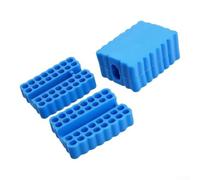 Organisateur d'Embouts Visseuse 32 Trous pour porte Embouts Hexagonaux 1/4 Pouce Rangement Outils