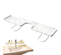 Organisateur d'Évier Cuisine Égouttoir Portable Sans Perçage Avec Bac