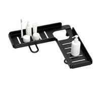 Organisateur d'évier salle de bain Rangement Rotatif Robuste Moderne Sans | Organisateur Lavabo Étagère Robinet Pour Maison Cuisine Comptoir Appartement Hôtel Toilette